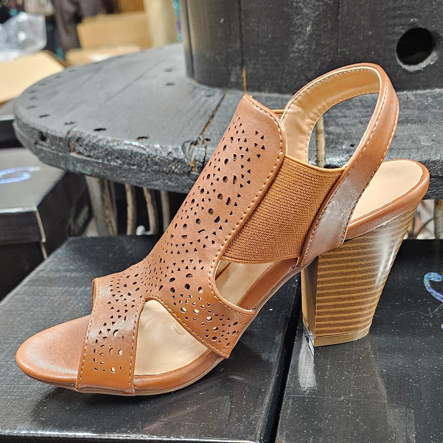 Honeycomb Harper Heels